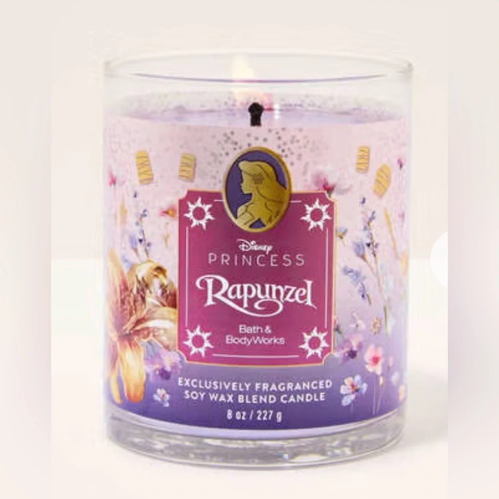 BATH & BODY WORKS RAPUNZEL SINGLE WICK CANDLE